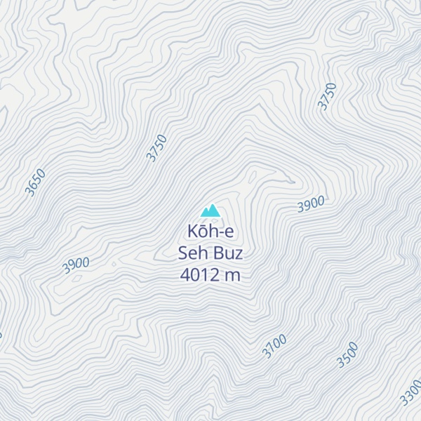 Map of Kōh-e Seh Buz