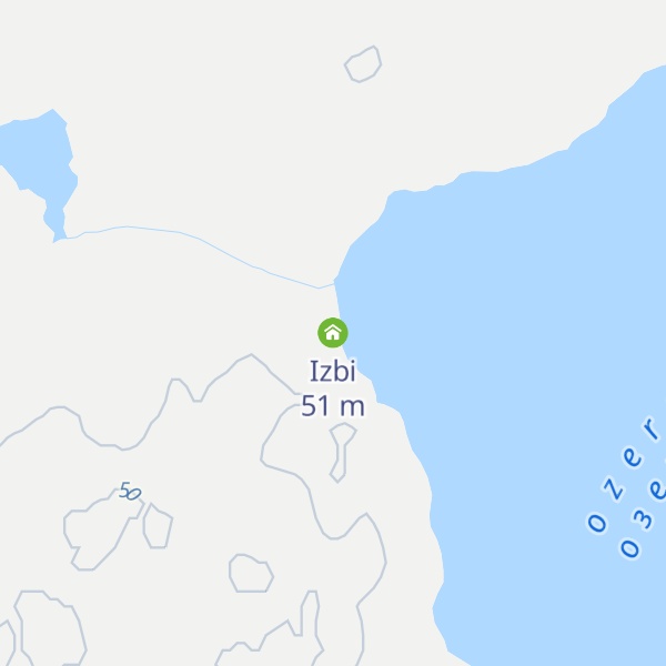 Map of Izbi