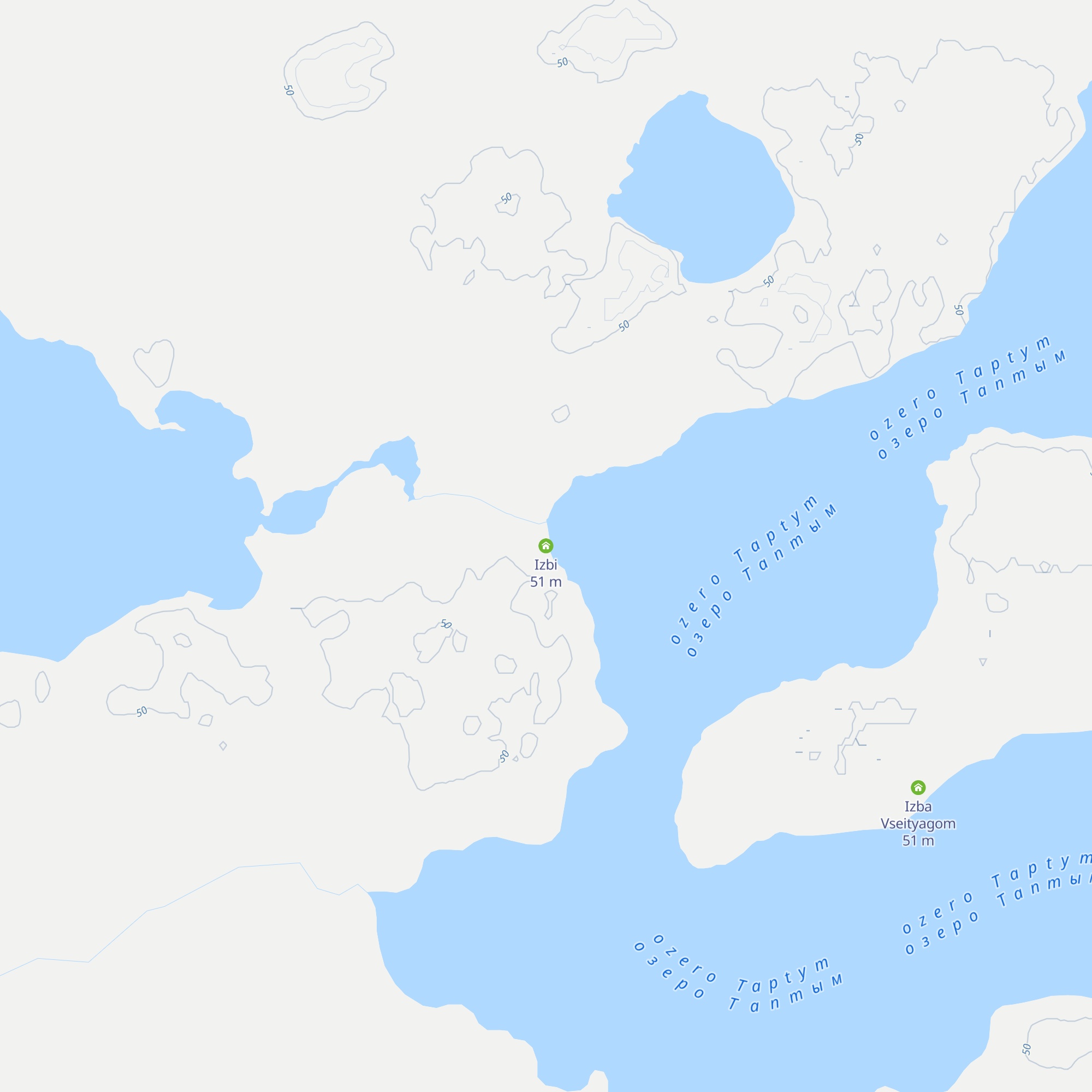 Izbi map
