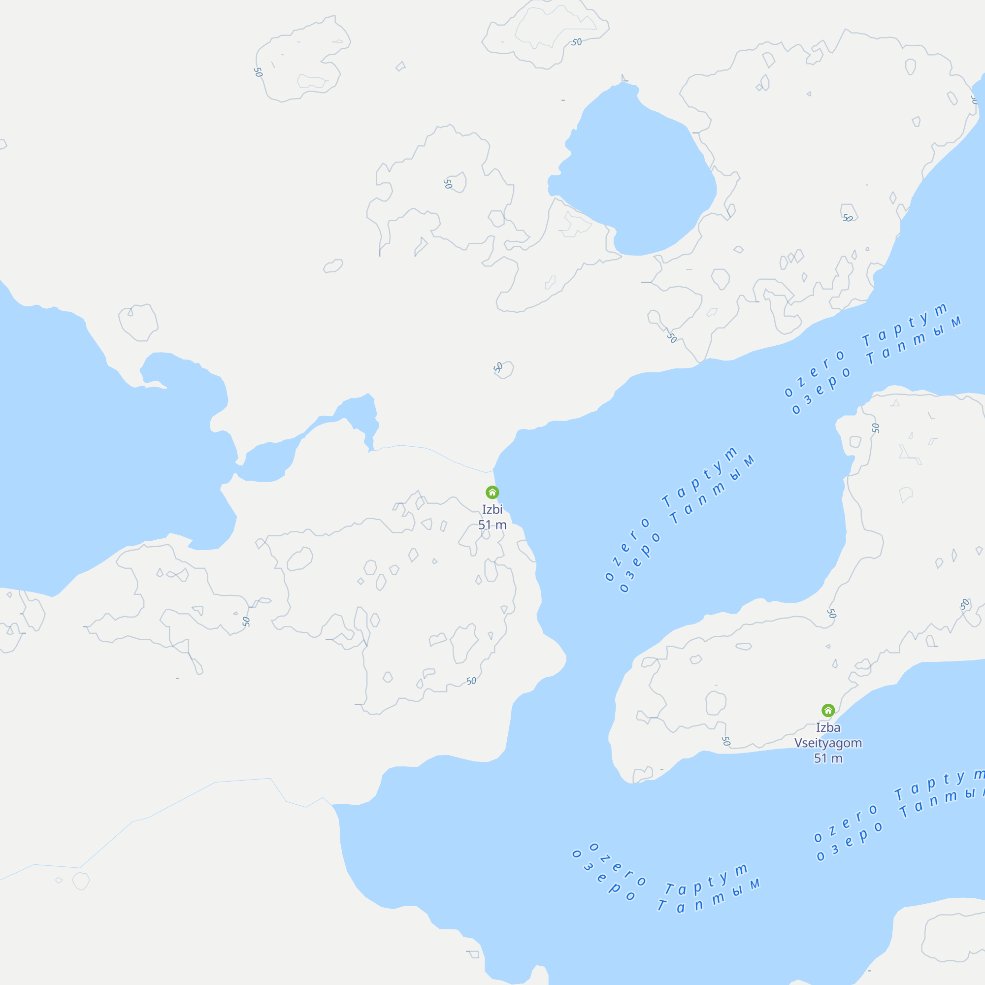 Izbi map
