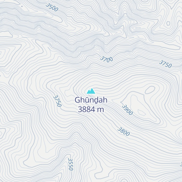 Map of Ghūnḏah