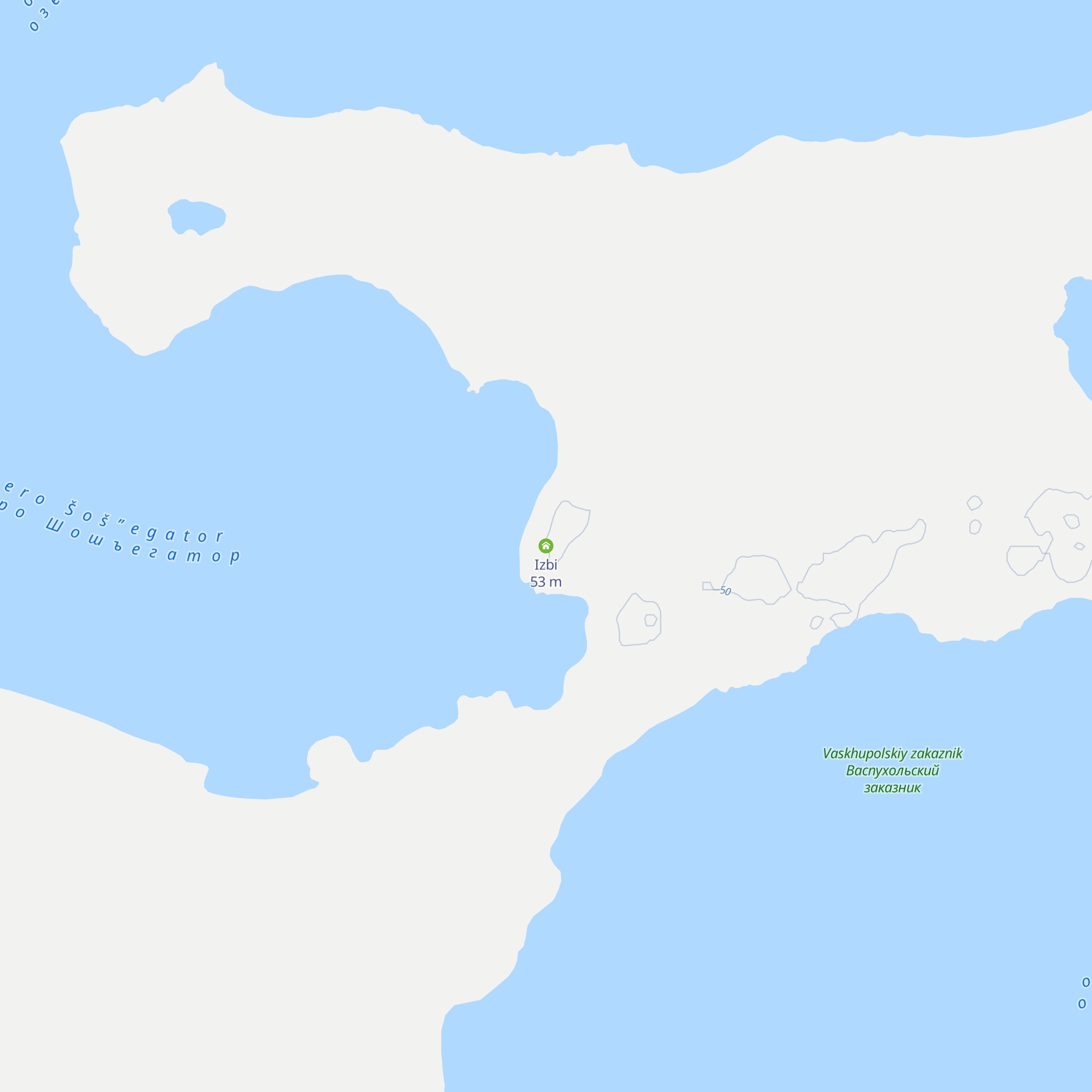 Izbi map