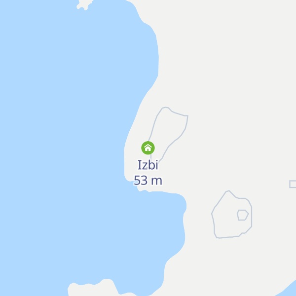 Map of Izbi