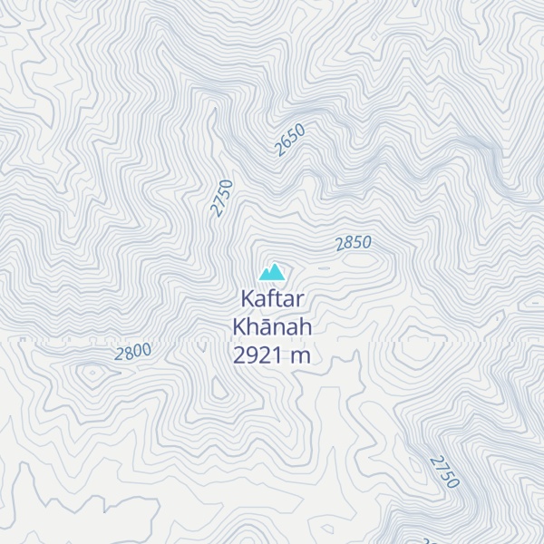 Map of Kaftar Khānah