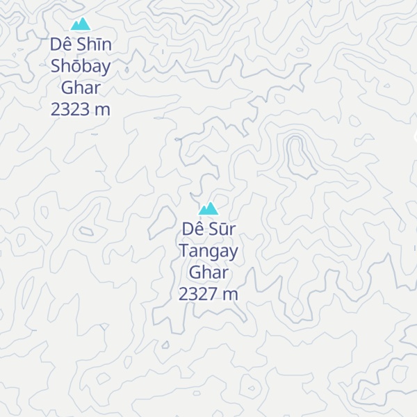 Map of Dê Sūr Tangay Ghar