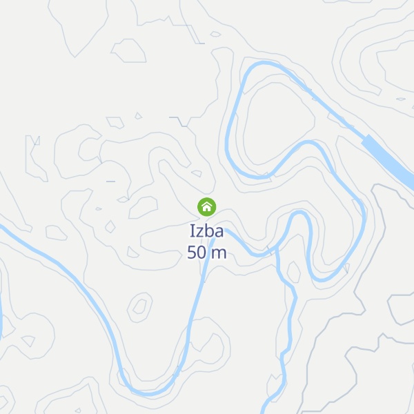 Map of Izba