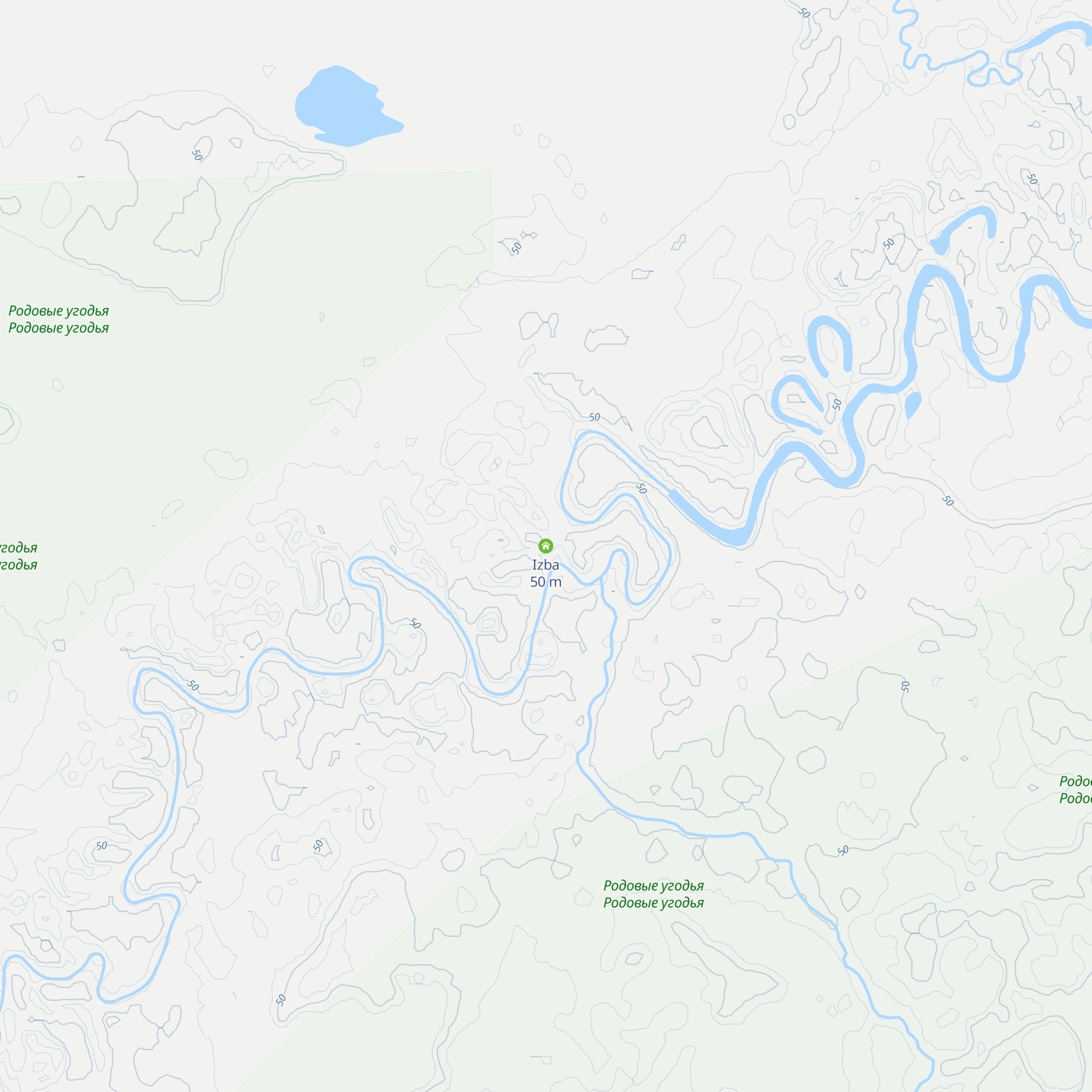 Izba map