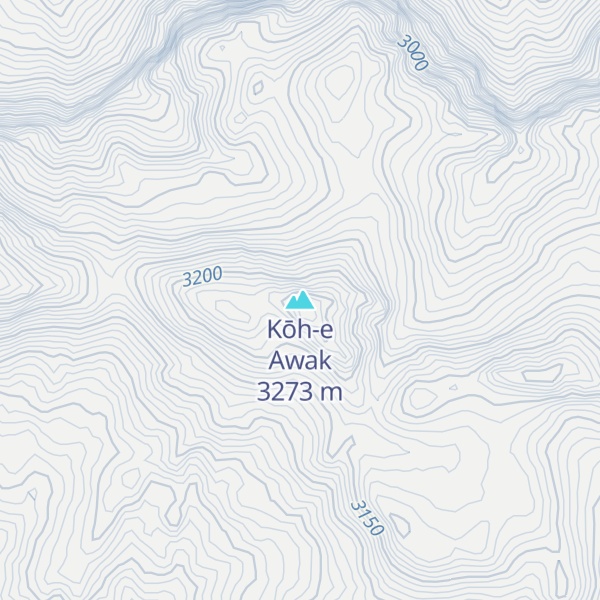 Map of Kōh-e Awak