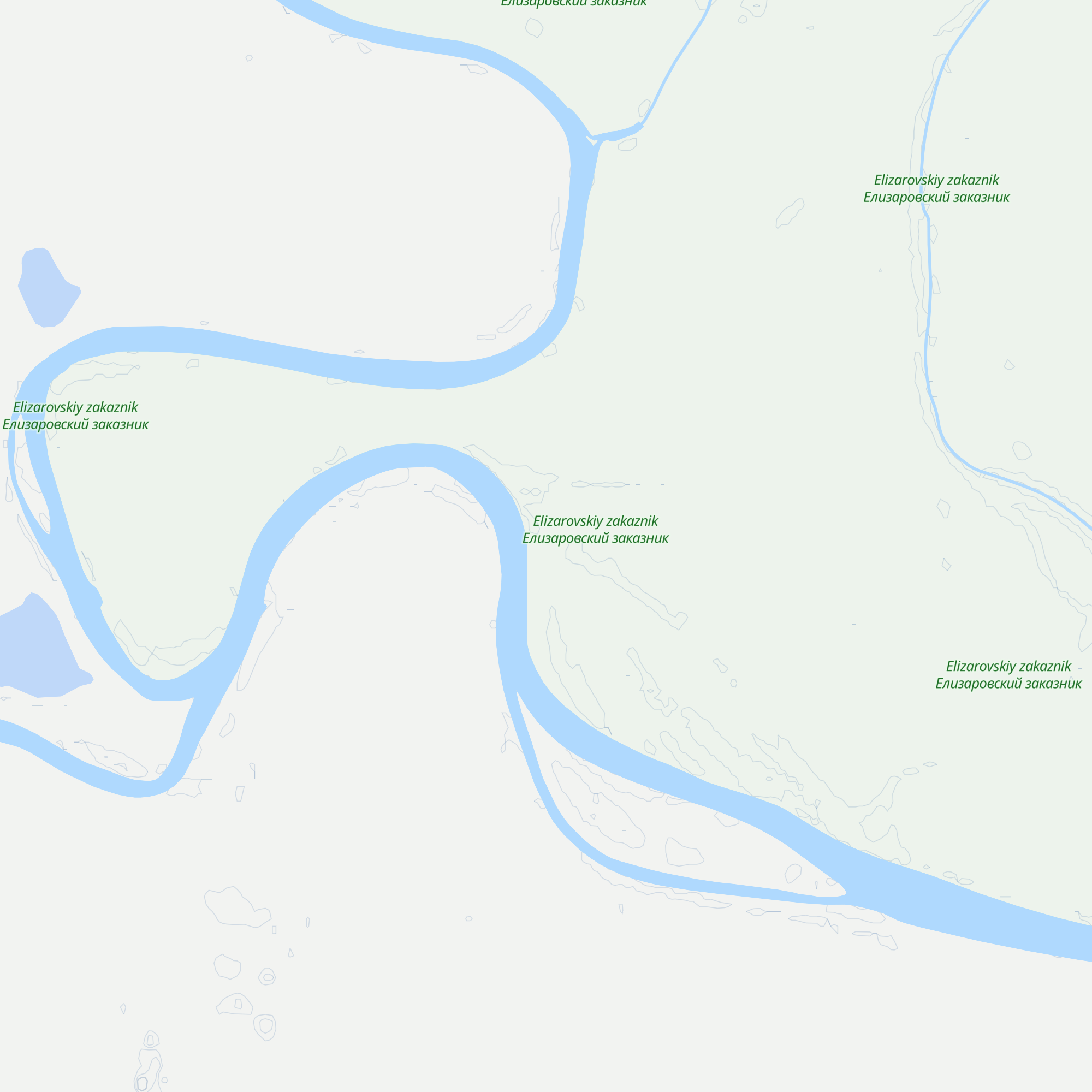 Kordon(elizarovskii Zakaznik) map
