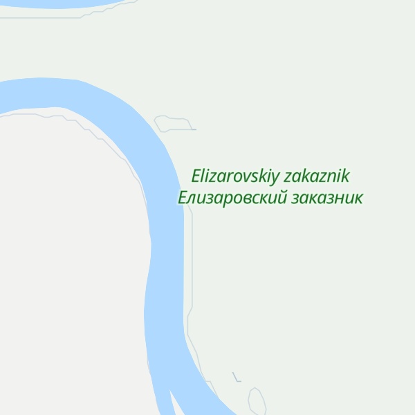 Map of Kordon(elizarovskii Zakaznik)