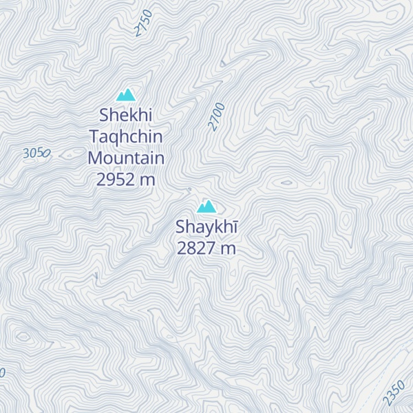 Map of Shaykhī