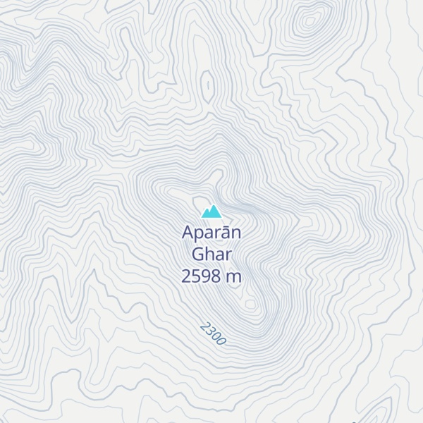 Map of Aparān Ghar