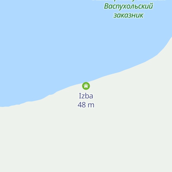 Map of Izba