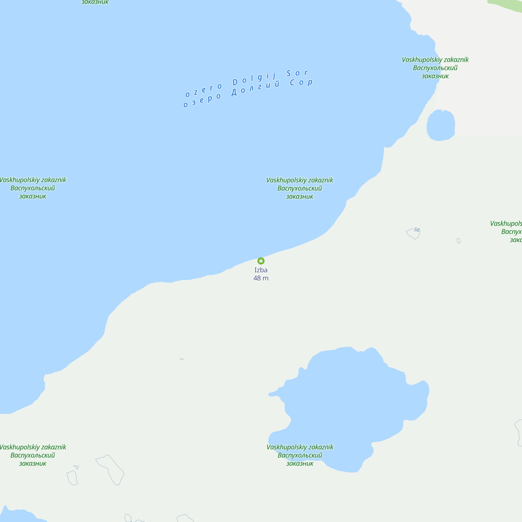 Izba map