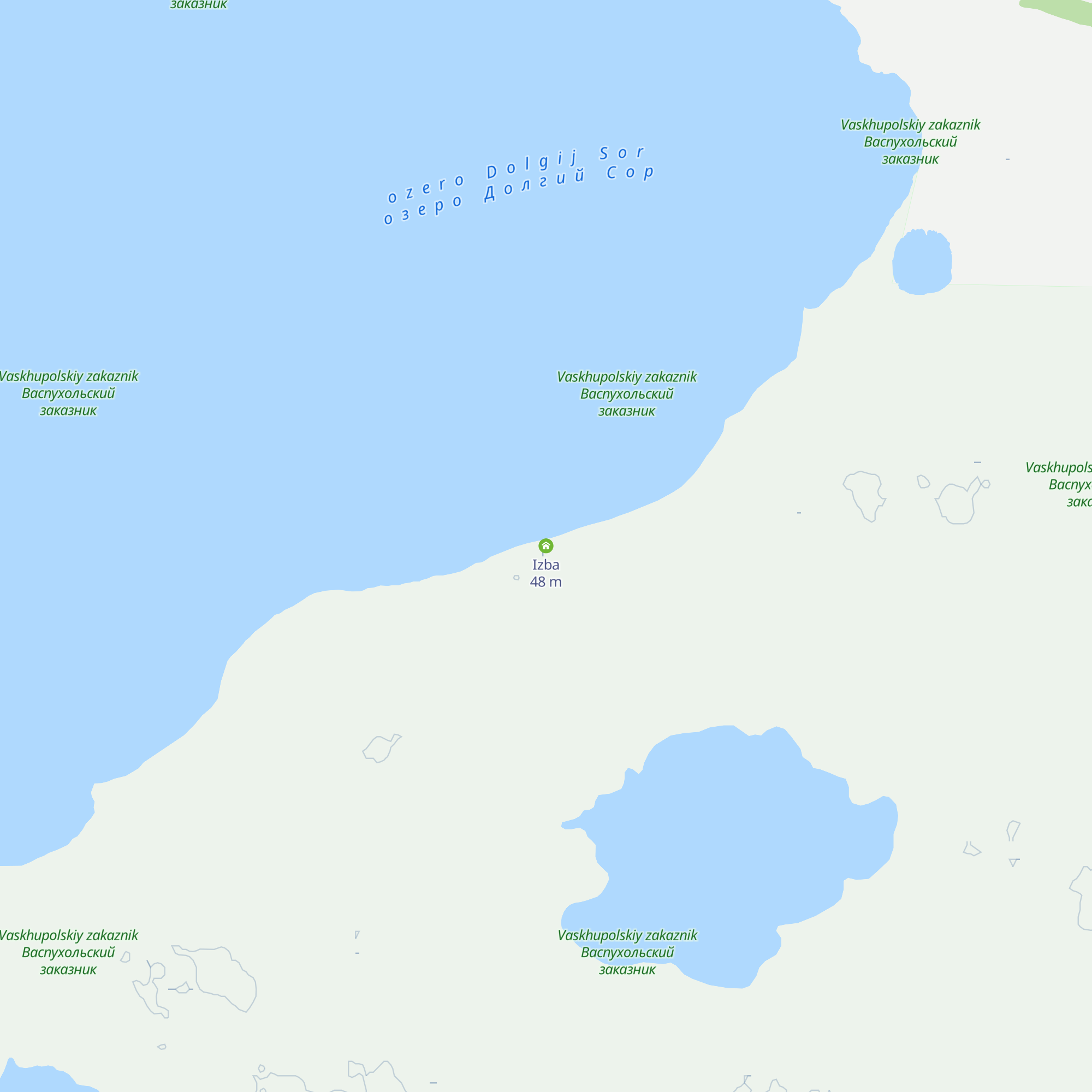 Izba map