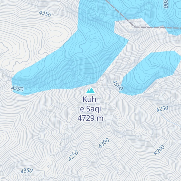 Map of Kuh-e Saqi