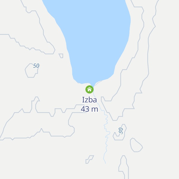 Map of Izba