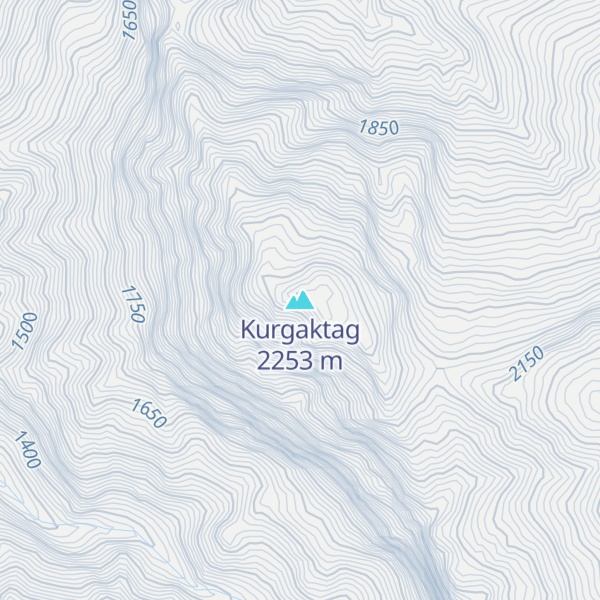 Map of Kurgaktag