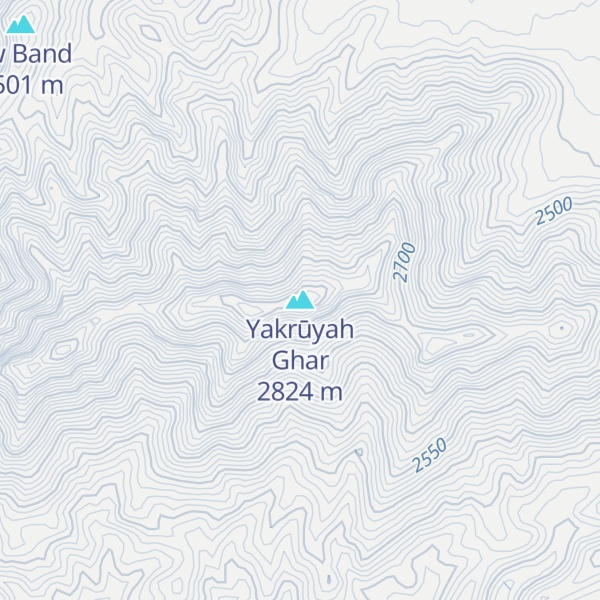 Map of Yakrūyah Ghar