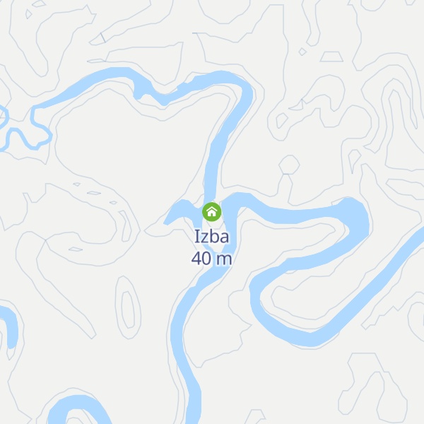 Map of Izba