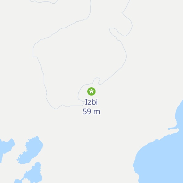 Map of Izbi