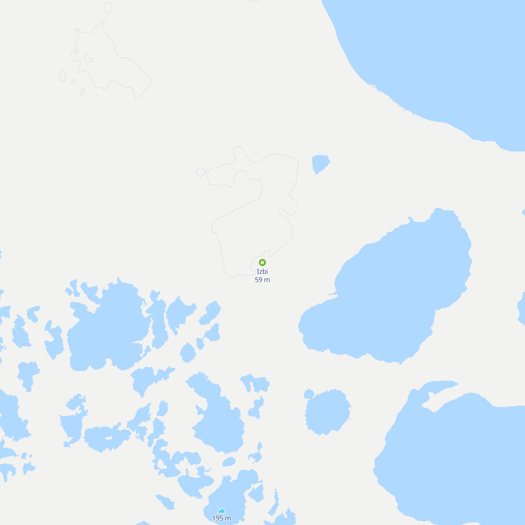 Izbi map