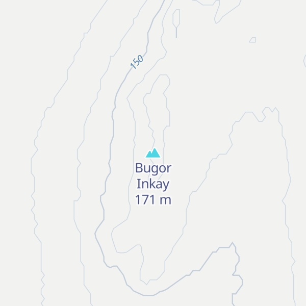 Map of Bugor Inkay