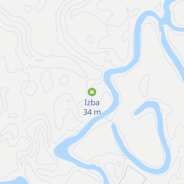 Map of Izba
