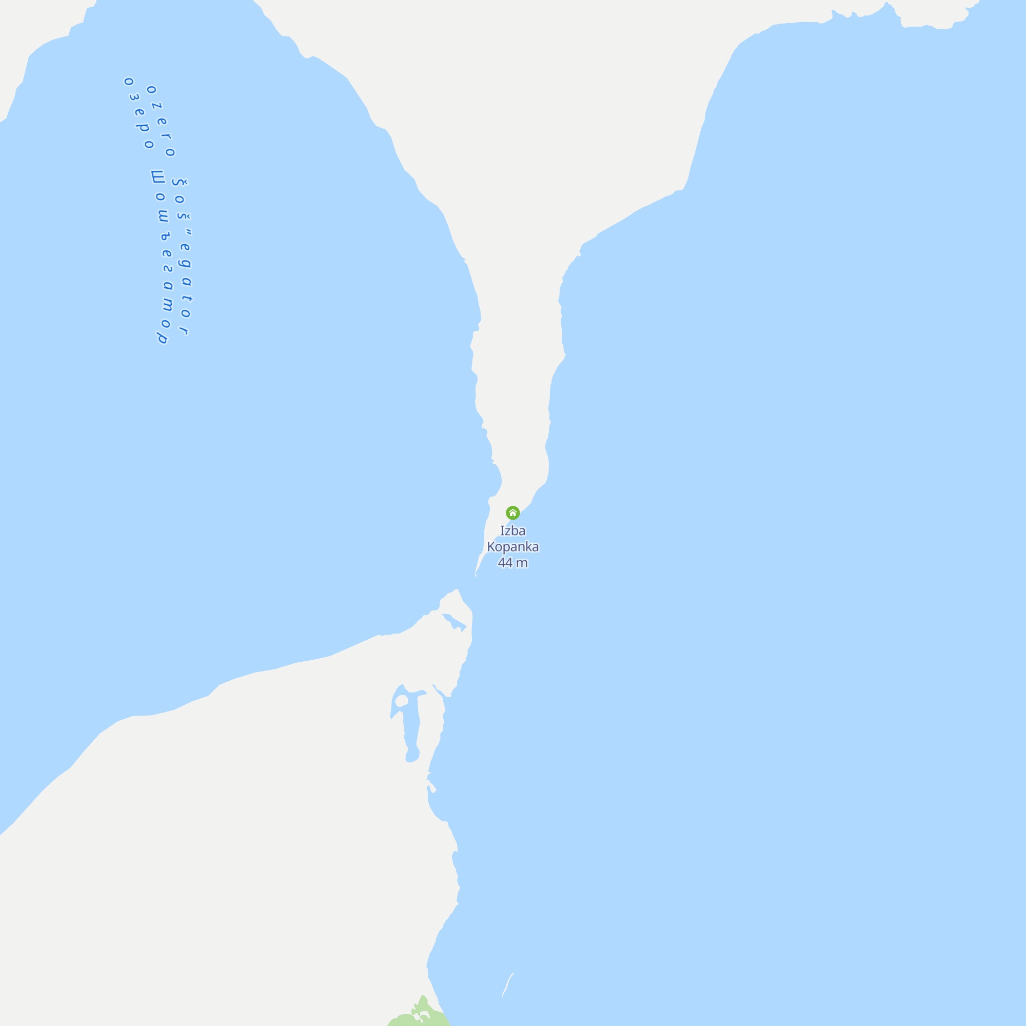 Izba Kopanka map