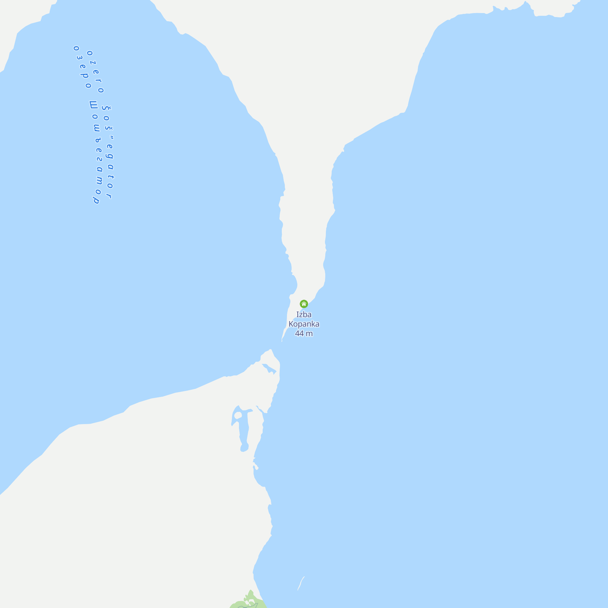 Izba Kopanka map
