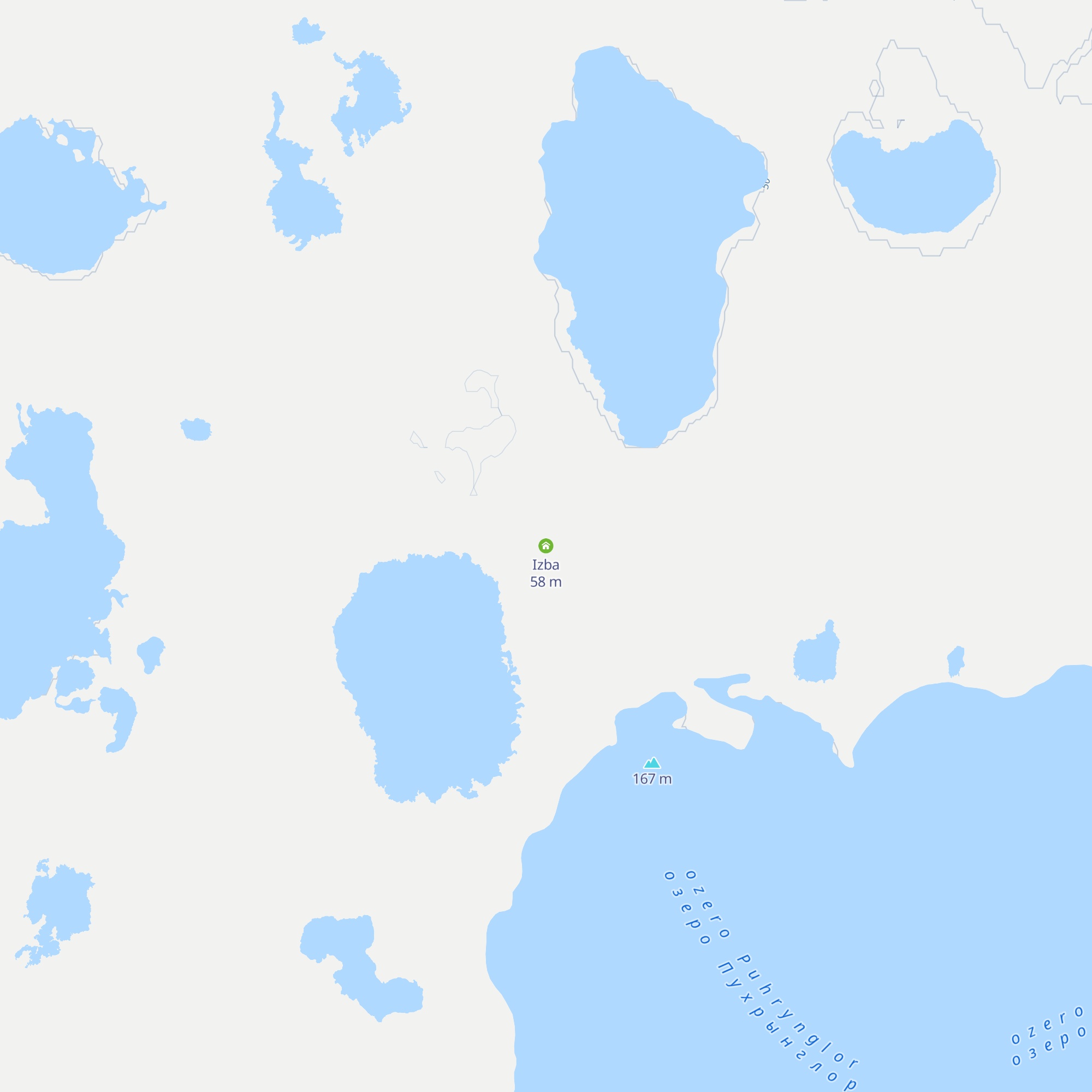 Izba map