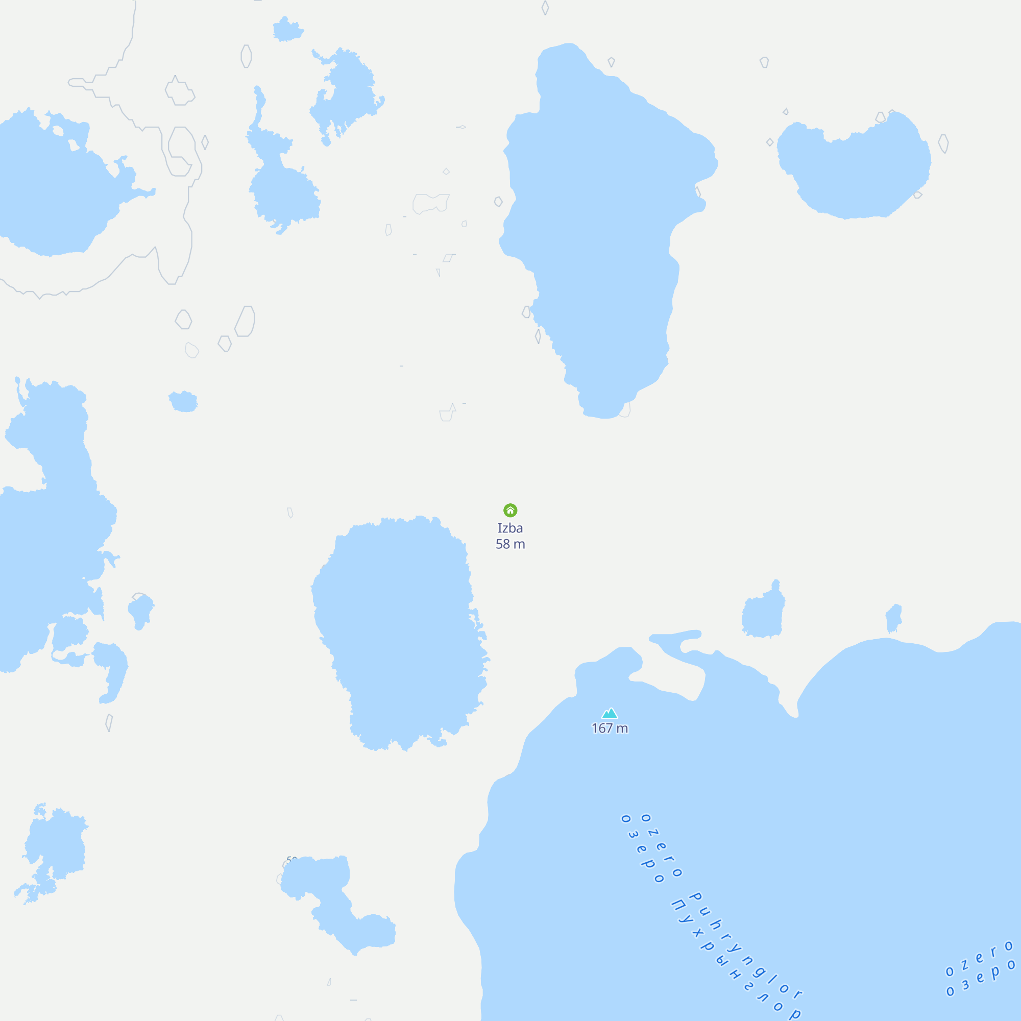 Izba map