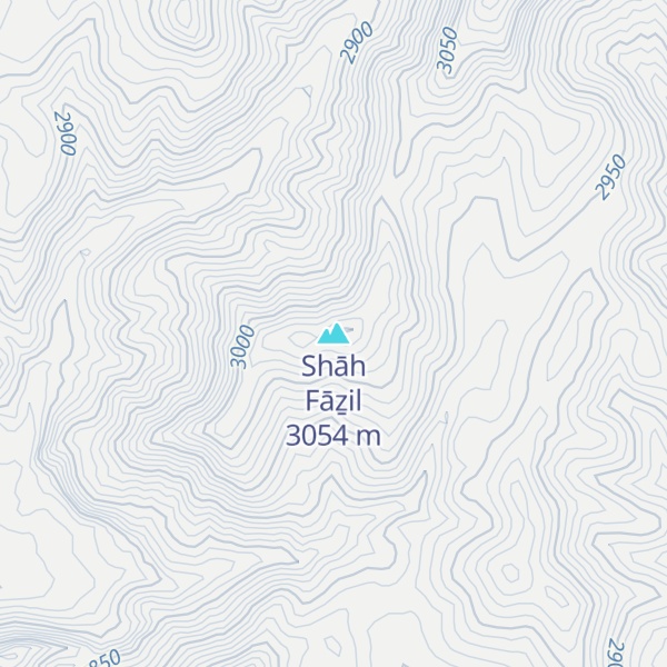 Map of Shāh Fāẕil