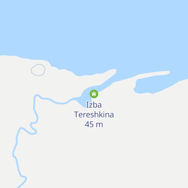 Map of Izba Tereshkina