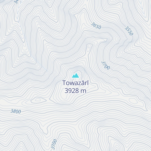 Map of Towazārī