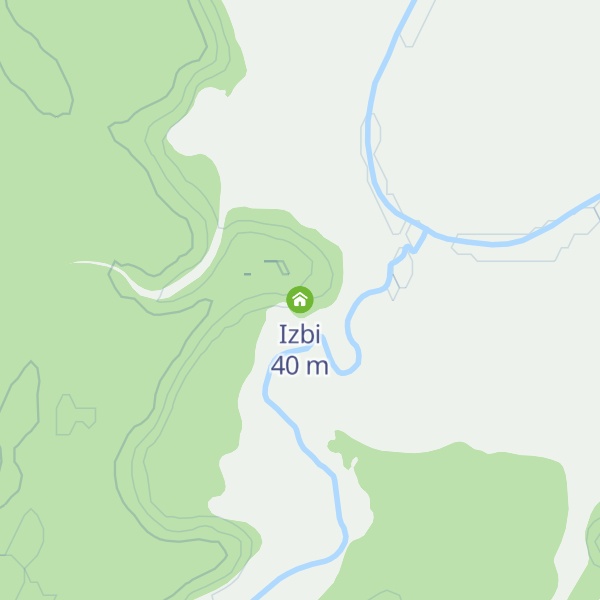 Map of Izbi
