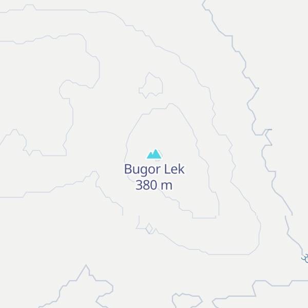 Map of Bugor Lek