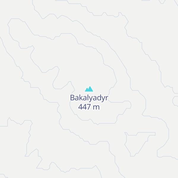 Map of Bakalyadyr