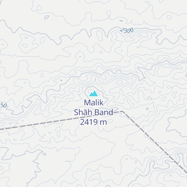 Map of Malik Shāh Band