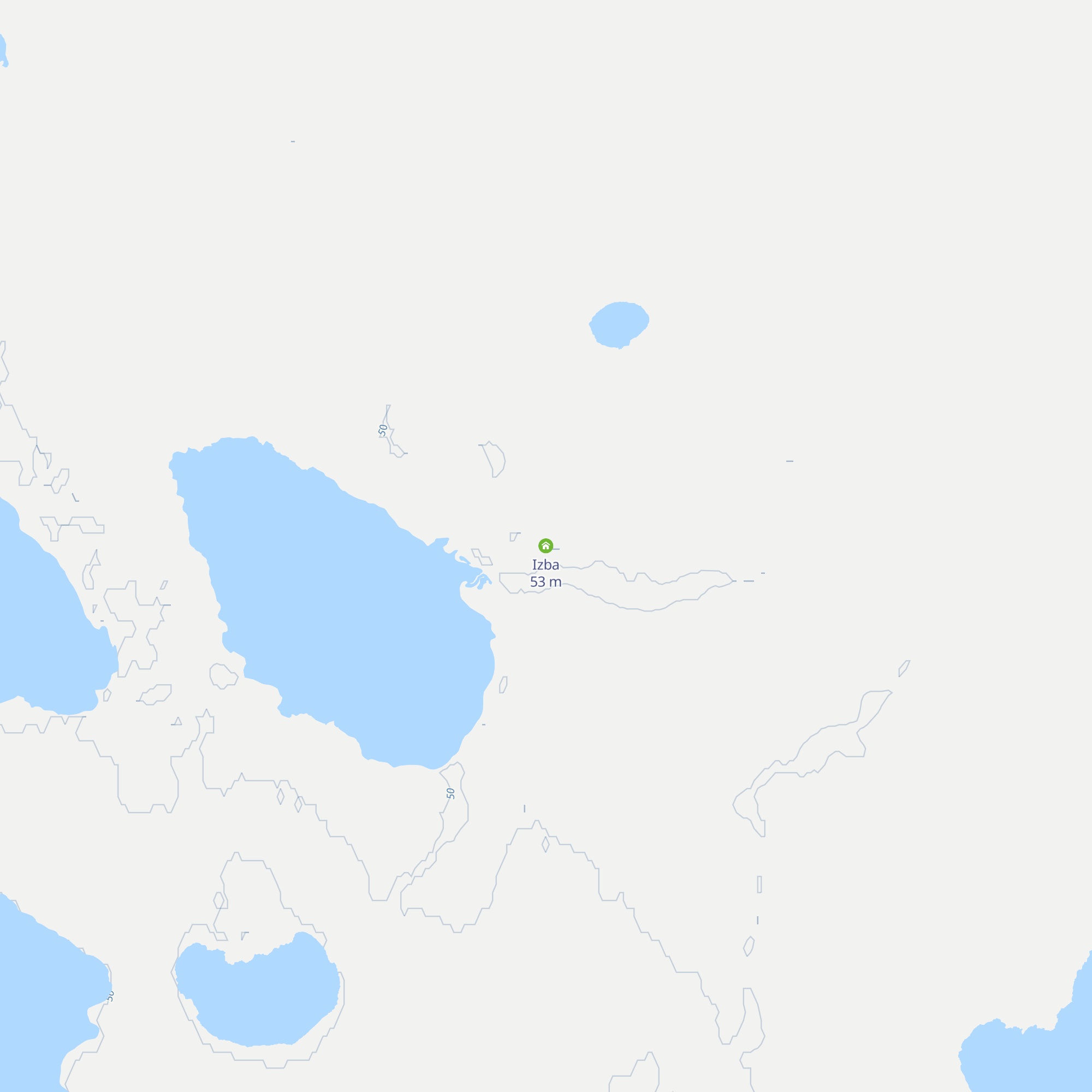 Izba map