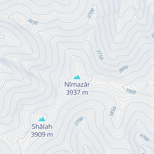 Map of Nīmazār