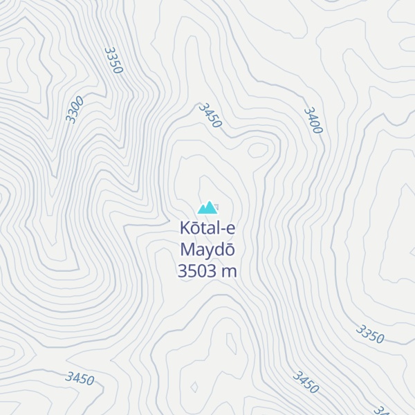 Map of Kōtal-e Maydō