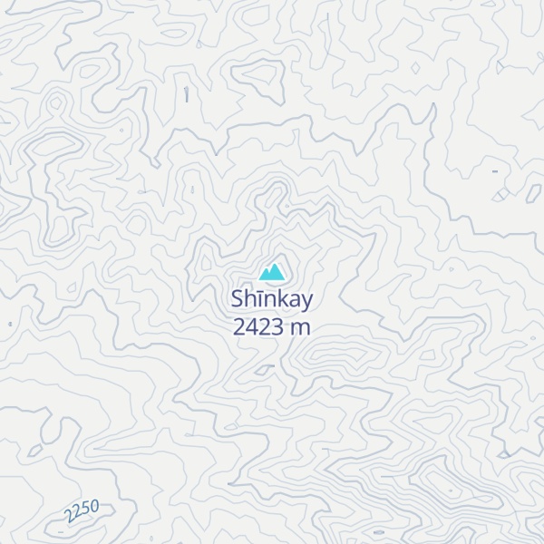 Map of Shīnkay