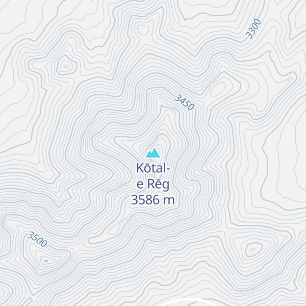 Map of Kōtal-e Rēg