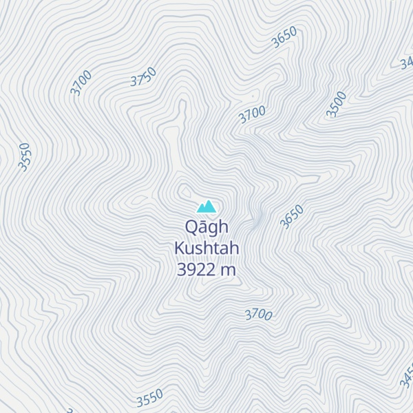 Map of Qāgh Kushtah