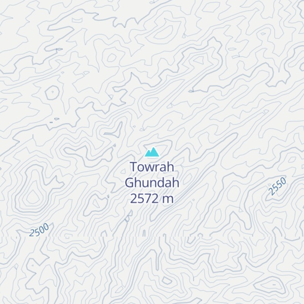 Map of Towrah Ghundah