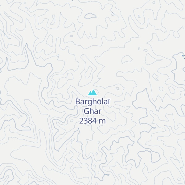 Map of Barghōlaī Ghar