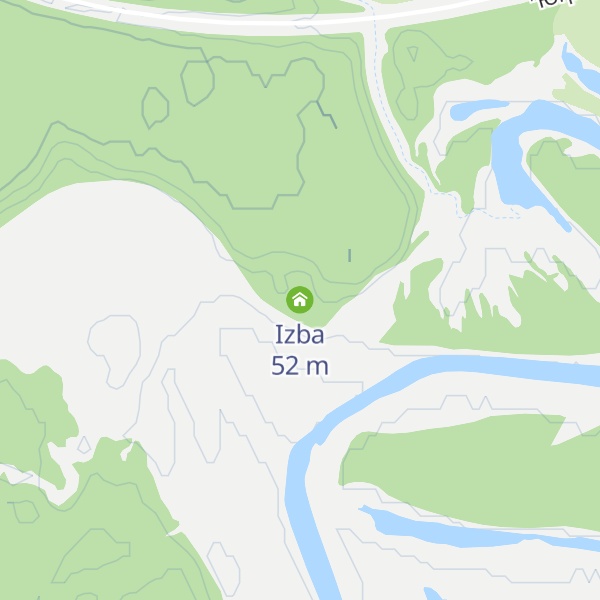 Map of Izba
