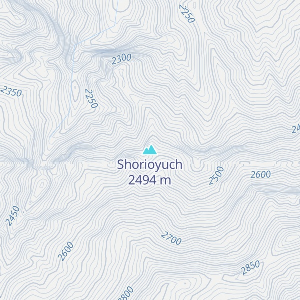 Map of Shorioyuch
