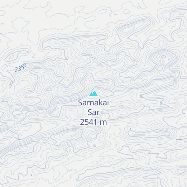 Map of Samakai Sar